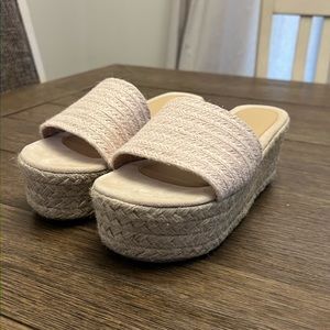 Summer platform sandals